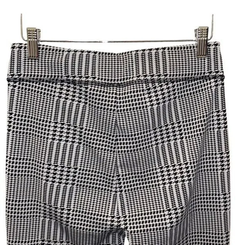 Alo Yoga Jacquard High-Waist Glenplaid Flutter‎ Legging Size Large Black